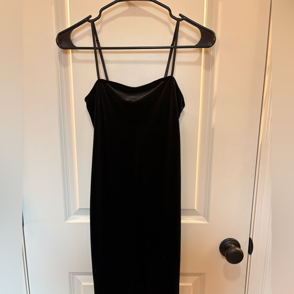Velvet minidress